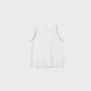 Αμάνικο T-shirt με κεντημένα καρφιά Αμάνικο T-shirt με κεντημένα καρφιά