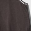 Αμάνικο T-shirt με κεντημένα καρφιά Αμάνικο T-shirt με κεντημένα καρφιά