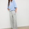 Απαλή υφή Oversize Πουλόβερ με Γυρισμένο Γιακά Απαλή υφή Oversize Πουλόβερ με Γυρισμένο Γιακά