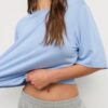 Απαλή υφή Oversize Πουλόβερ με Γυρισμένο Γιακά Απαλή υφή Oversize Πουλόβερ με Γυρισμένο Γιακά