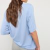 Απαλή υφή Oversize Πουλόβερ με Γυρισμένο Γιακά Απαλή υφή Oversize Πουλόβερ με Γυρισμένο Γιακά