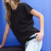 B06 Βασικό T-shirt με πεσμένους ώμους B06 Βασικό T-shirt με πεσμένους ώμους