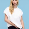 B06 Βασικό T-shirt με πεσμένους ώμους B06 Βασικό T-shirt με πεσμένους ώμους