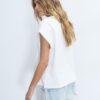 B06 Βασικό T-shirt με πεσμένους ώμους B06 Βασικό T-shirt με πεσμένους ώμους
