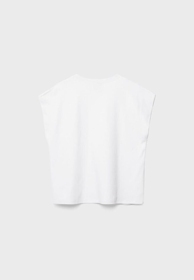 B06 Βασικό T-shirt με πεσμένους ώμους B06 Βασικό T-shirt με πεσμένους ώμους