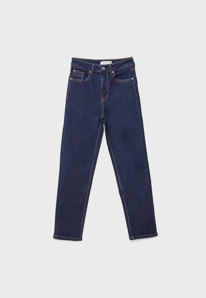 D10 Τζιν Mom Jeans με στενή εφαρμογή D10 Τζιν Mom Jeans με στενή εφαρμογή