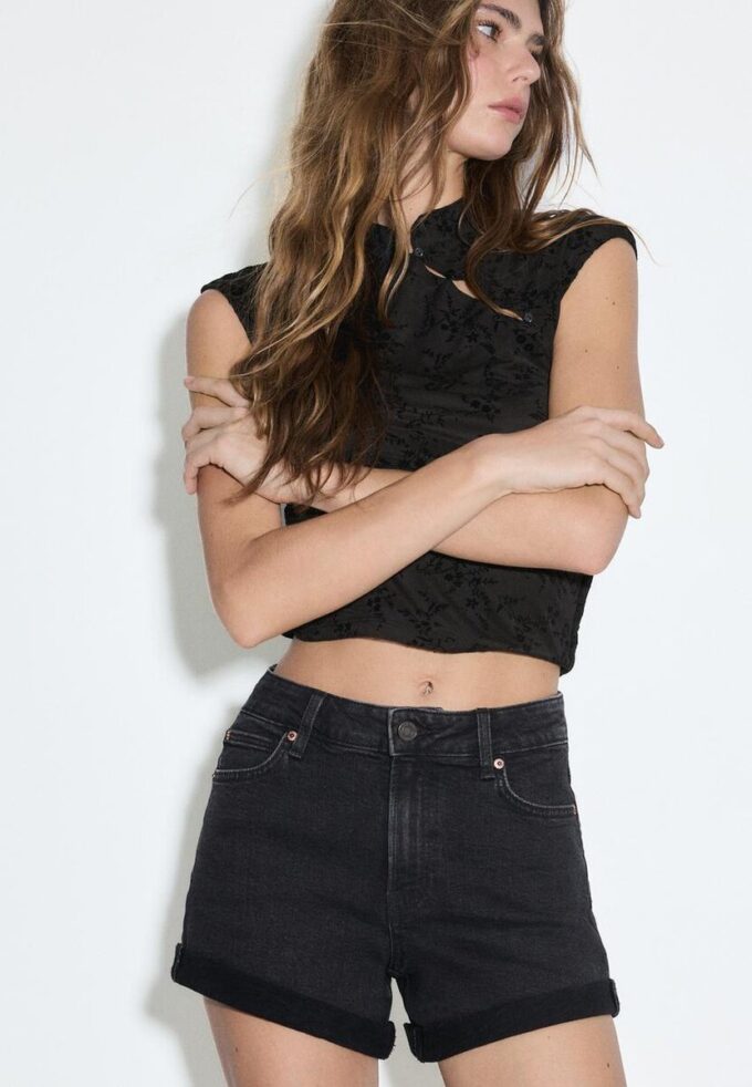 D85 Σορτς Slim Mom Fit D85 Σορτς Slim Mom Fit
