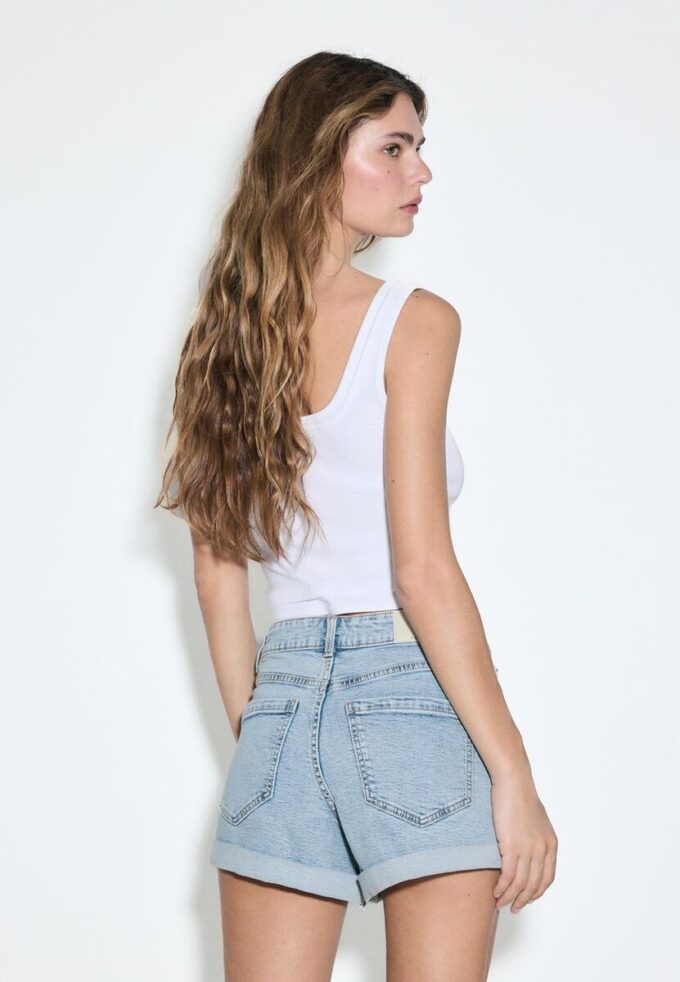 D85 Σορτς Slim Mom Fit D85 Σορτς Slim Mom Fit