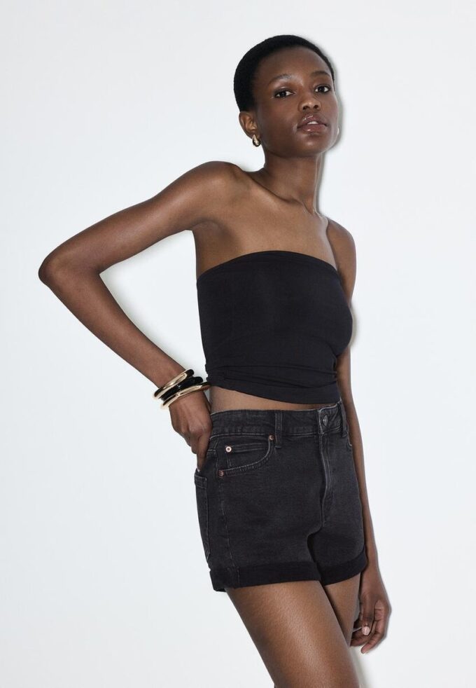 D85 Σορτς Slim Mom Fit D85 Σορτς Slim Mom Fit