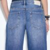 D91 Τζιν χαμηλής μέσης με Wide Leg πόδια D91 Τζιν χαμηλής μέσης με Wide Leg πόδια