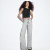 D92 Straight Wide Leg Jeans