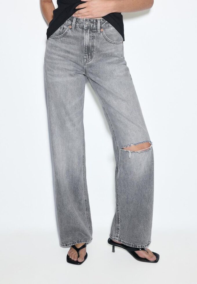 D92 Straight Wide Leg Jeans