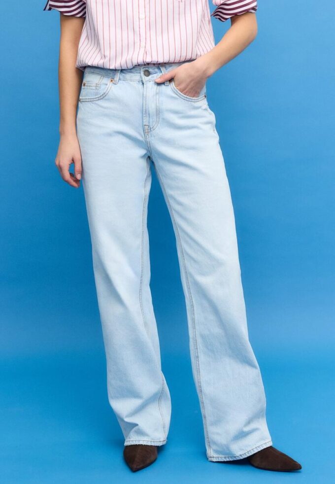 D92 Straight Wide Leg Jeans