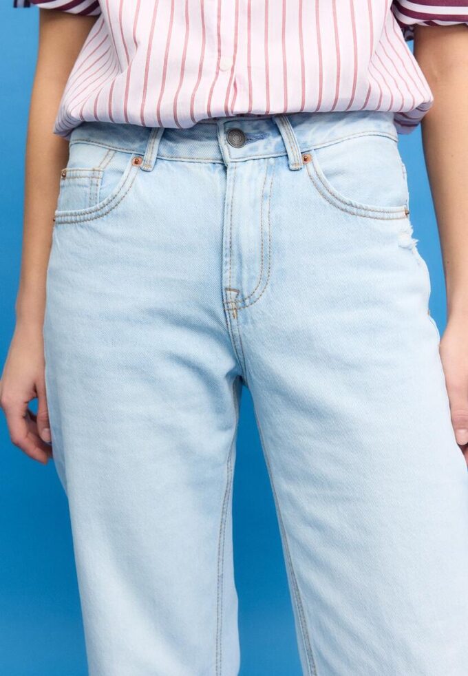 D92 Straight Wide Leg Jeans