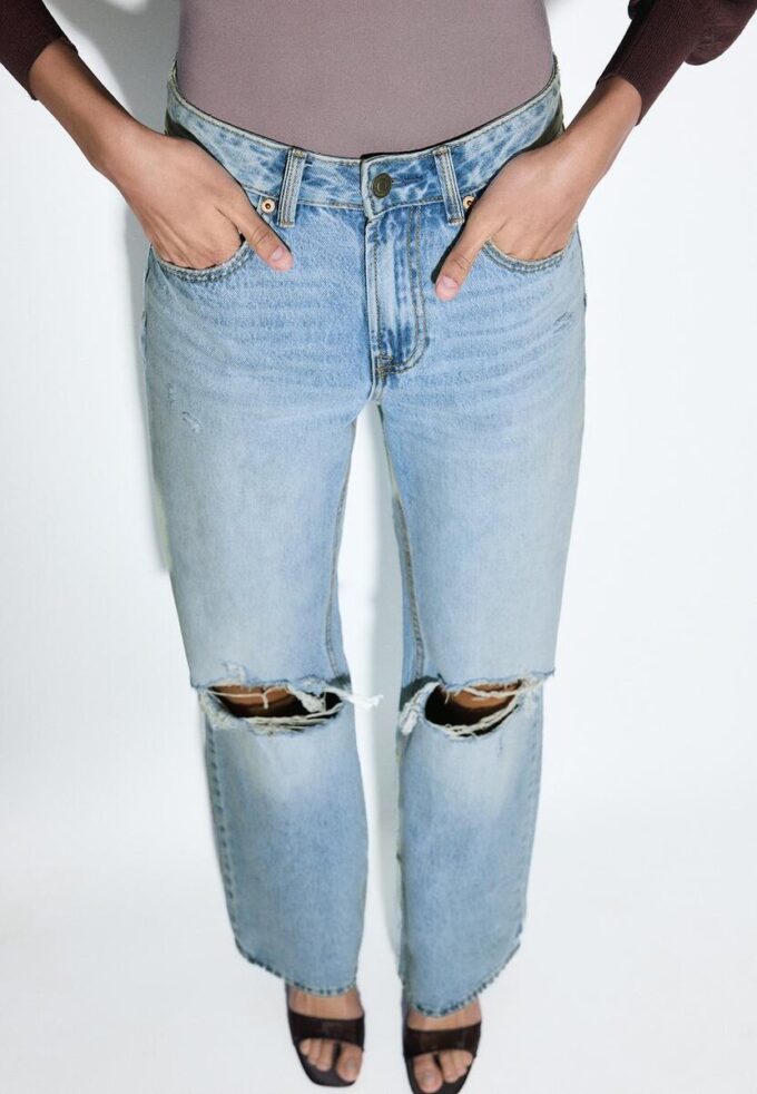D92 Straight Wide Leg Jeans