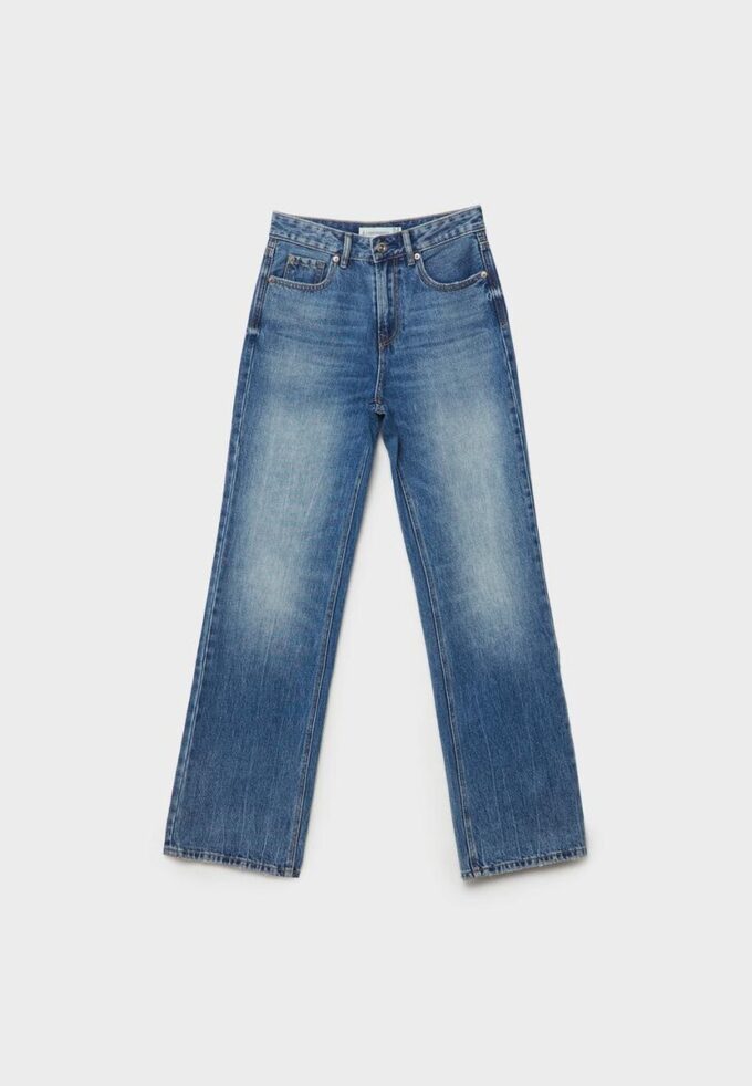 D92 Straight Wide Leg Jeans
