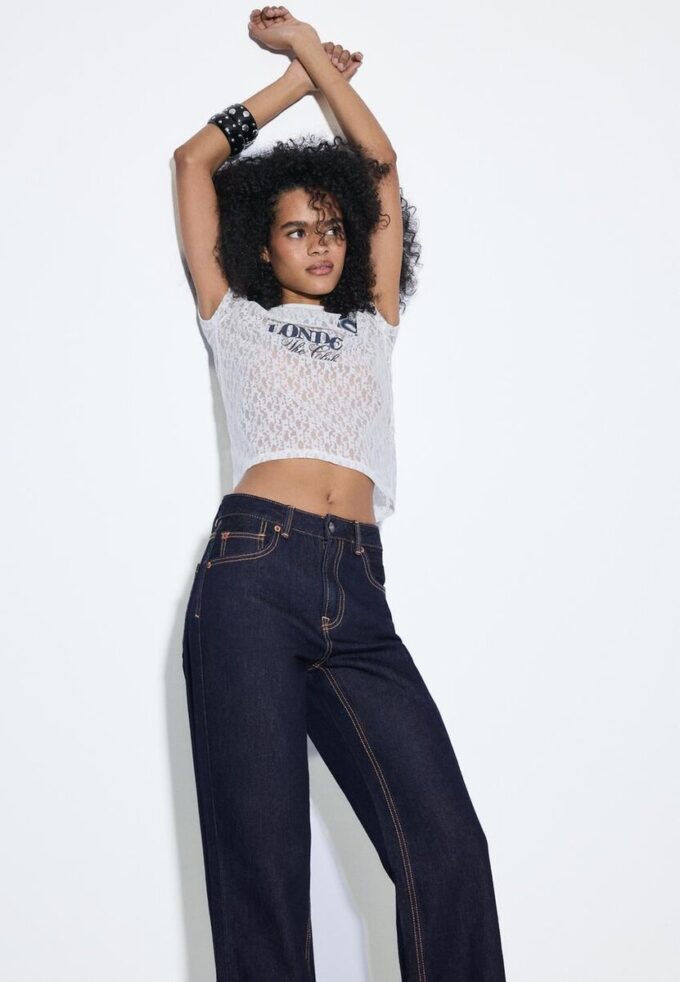 D92 Straight Wide Leg Jeans