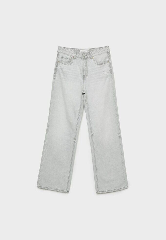 D92 Straight Wide Leg Jeans
