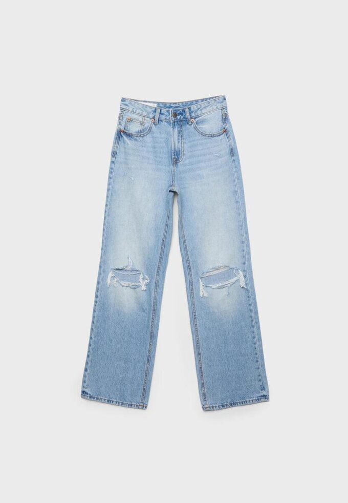 D92 Straight Wide Leg Jeans