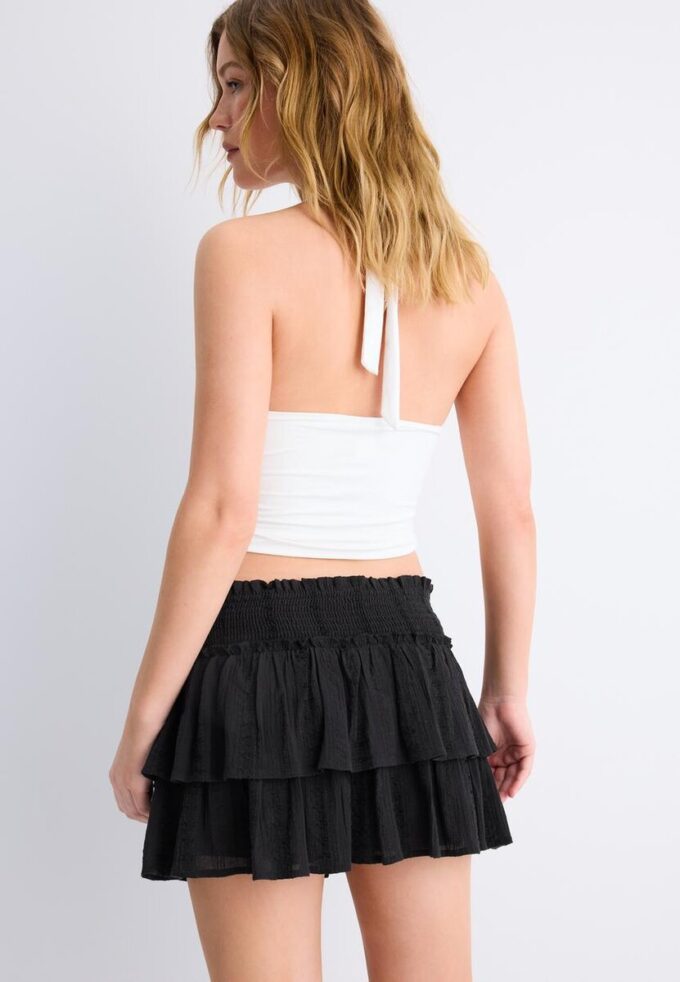 Φαρδιά Skort με βολάν Φαρδιά Skort με βολάν