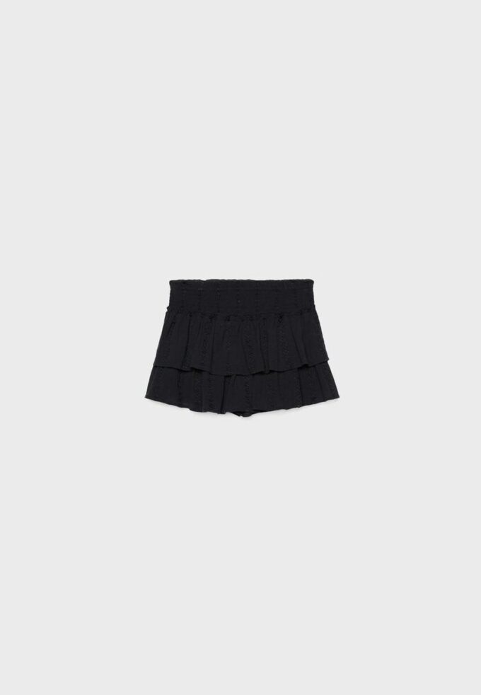 Φαρδιά Skort με βολάν Φαρδιά Skort με βολάν