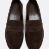 Καφέ δερμάτινα loafers