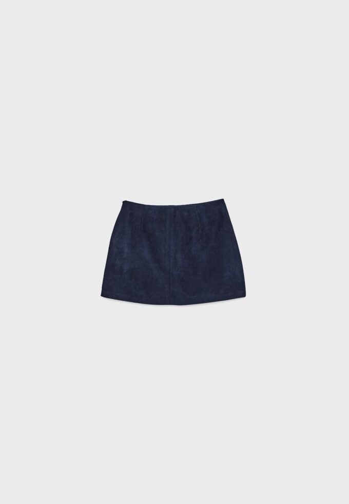 Μίνι Skort από συνθετικό σουέτ Μίνι Skort από συνθετικό σουέτ