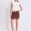 Μίνι Skort με κεντήματα