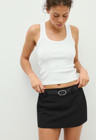 Μίνι Skort με ζώνη