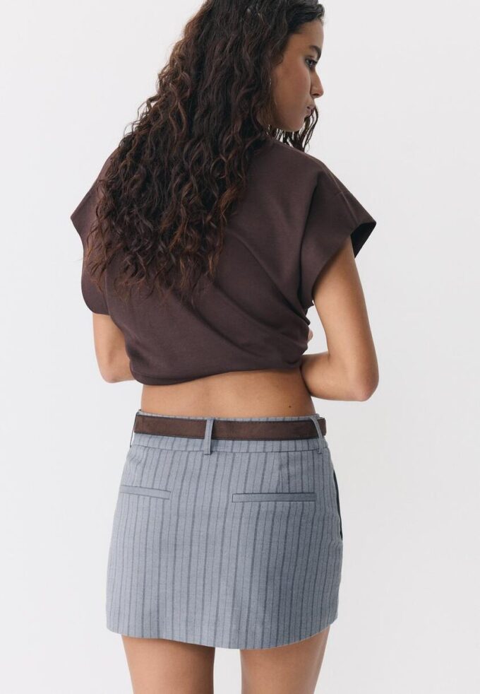 Μίνι Skort με ζώνη Μίνι Skort με ζώνη