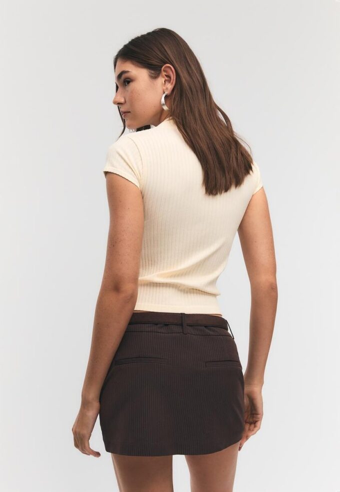 Μίνι Skort με ζώνη Μίνι Skort με ζώνη