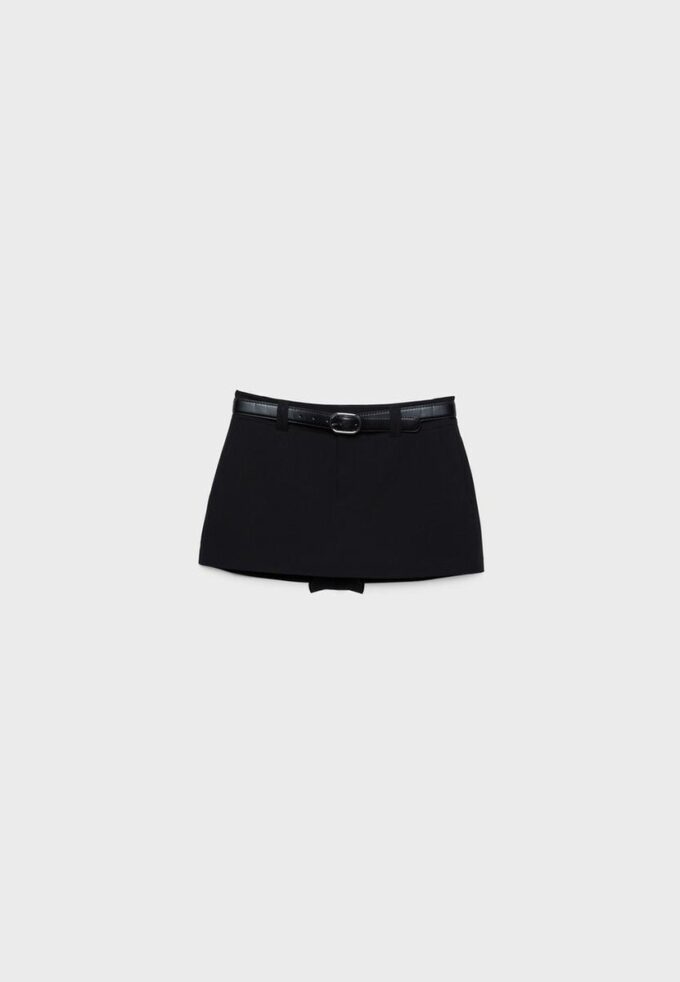 Μίνι Skort με ζώνη Μίνι Skort με ζώνη