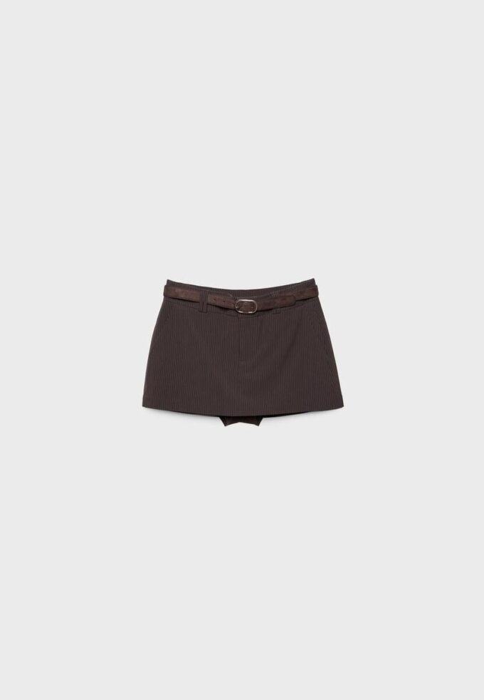 Μίνι Skort με ζώνη Μίνι Skort με ζώνη