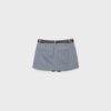 Μίνι Skort με ζώνη Μίνι Skort με ζώνη