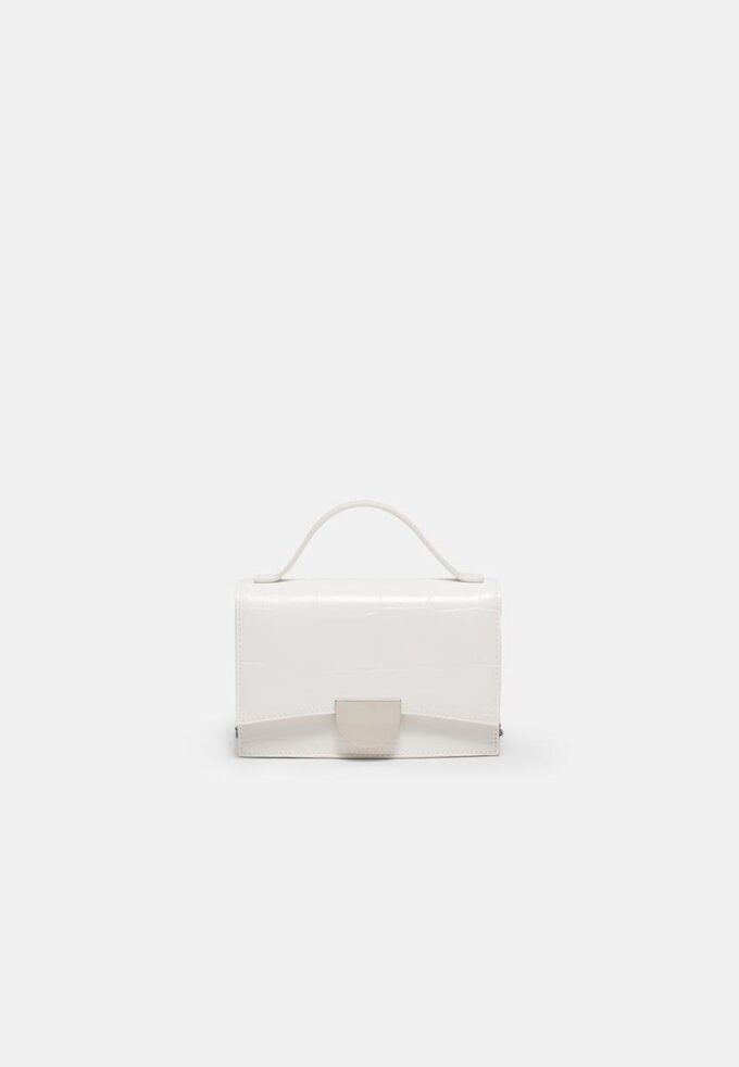 Μίνι τσάντα crossbody με εφέ καρύδας
