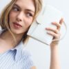 Μίνι τσάντα crossbody με εφέ καρύδας