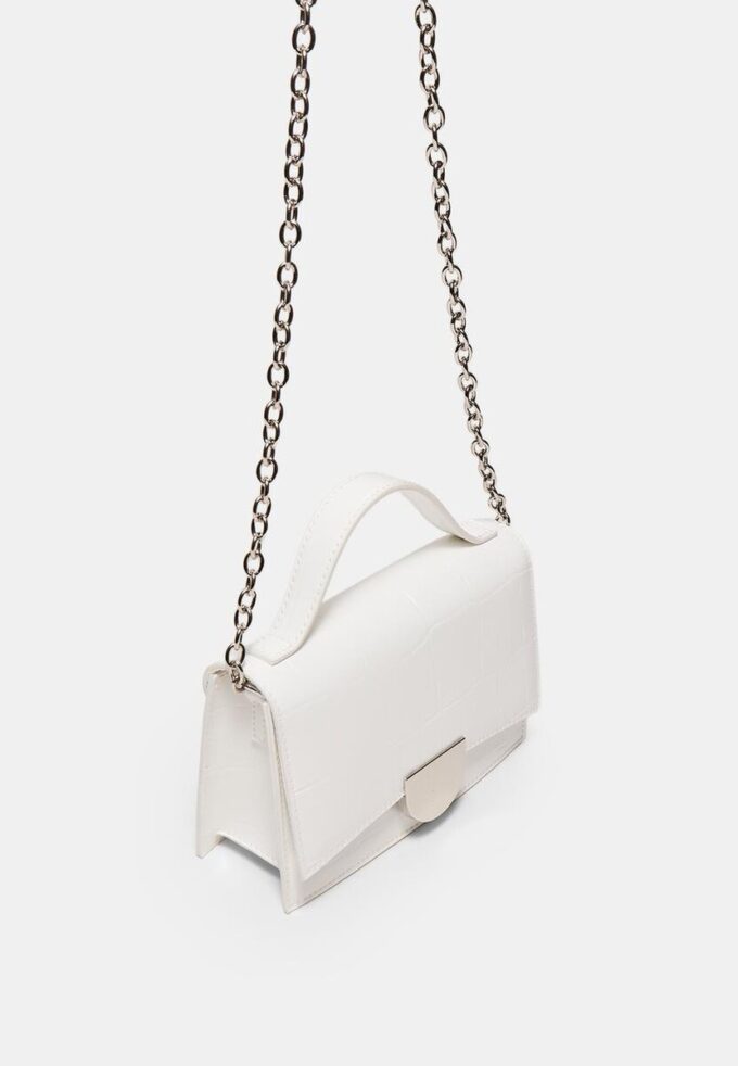 Μίνι τσάντα crossbody με εφέ καρύδας