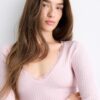 Μπλούζα από δαντέλα Seamless Μπλούζα από δαντέλα Seamless
