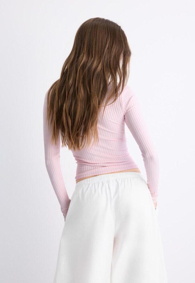 Μπλούζα από δαντέλα Seamless Μπλούζα από δαντέλα Seamless