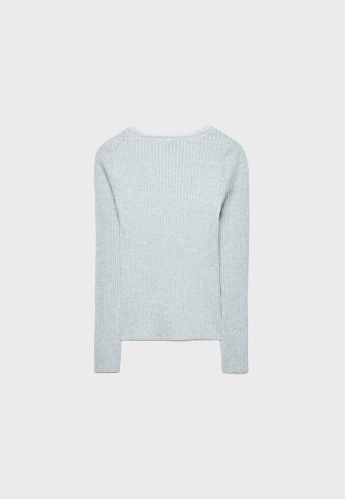 Μπλούζα από δαντέλα Seamless Μπλούζα από δαντέλα Seamless