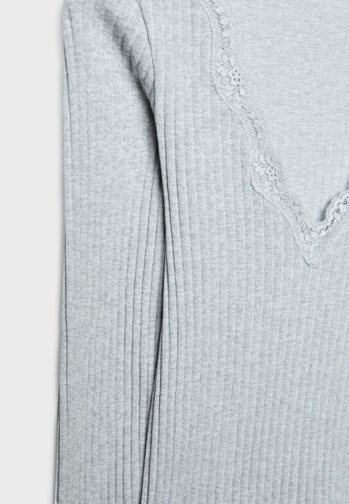 Μπλούζα από δαντέλα Seamless Μπλούζα από δαντέλα Seamless