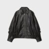 Μπουφάν δέρματος oversize