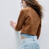 Μπουφάν μοτοσικλετιστή δερμάτινο 100% Μπουφάν μοτοσικλετιστή δερμάτινο 100%