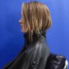 Oversize μπουφάν με πτερύγιο από 100% δερμάτινο δέρμα Oversize μπουφάν με πτερύγιο από 100% δερμάτινο δέρμα