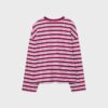 Oversize ριγέ T-shirt με μακριά μανίκια Oversize ριγέ T-shirt με μακριά μανίκια