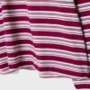 Oversize ριγέ T-shirt με μακριά μανίκια Oversize ριγέ T-shirt με μακριά μανίκια