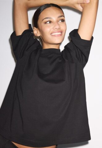 Oversize T-shirt με κοντό μανίκι