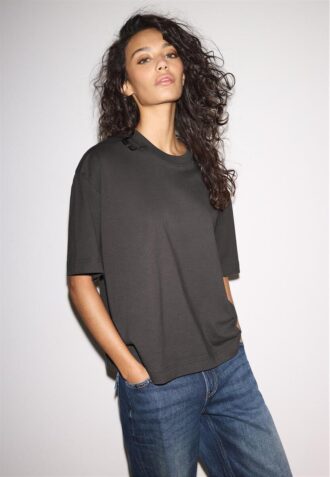 Oversize T-shirt με κοντό μανίκι