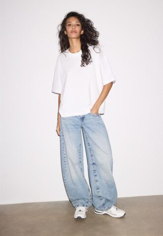 Oversize T-shirt με κοντό μανίκι