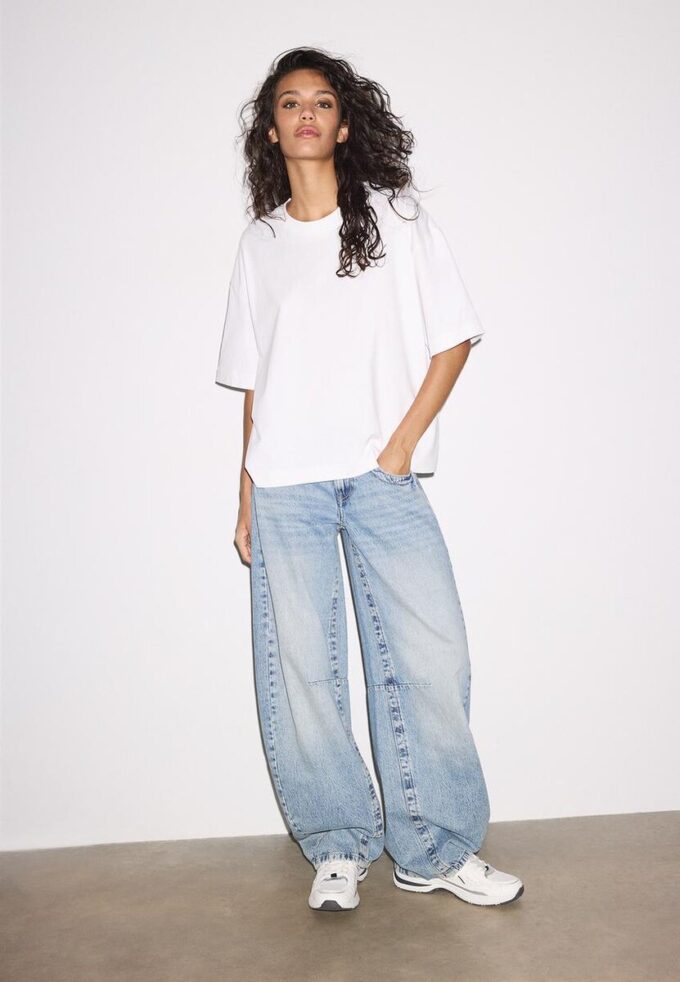 Oversize T-shirt με κοντό μανίκι Oversize T-shirt με κοντό μανίκι